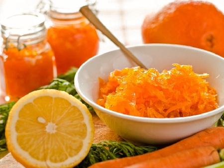 Конфитюр от моркови в бурканчета (зимнина) - снимка на рецептата